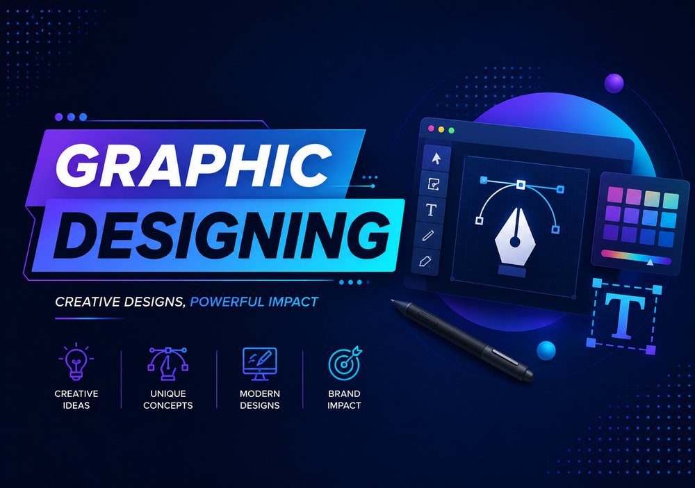 Graphic Designing and UI UX with AI