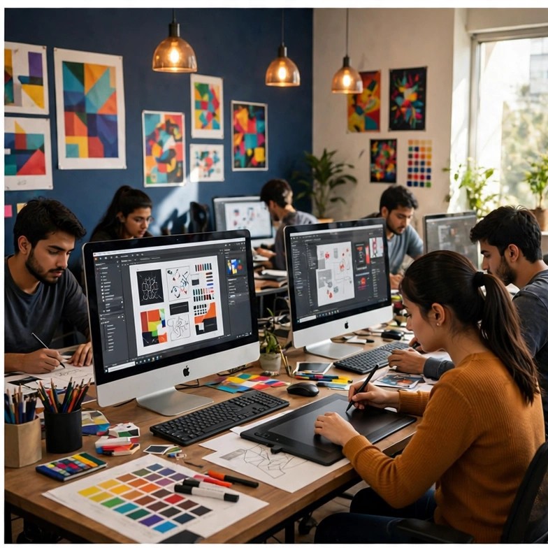 Graphic Designing vs UI UX: Which Course Should You Choose?